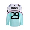 Edmonton Oilers LEON DRAISAITL 29 2023 All-Star Adidas Wit Authentic Shirt - Mannen